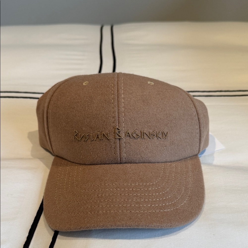 Ruslan Baginskiy hand embroidered baseball cap